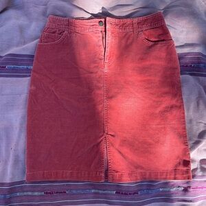 St. John's Bay Women's Corduroy Pencil Skirt